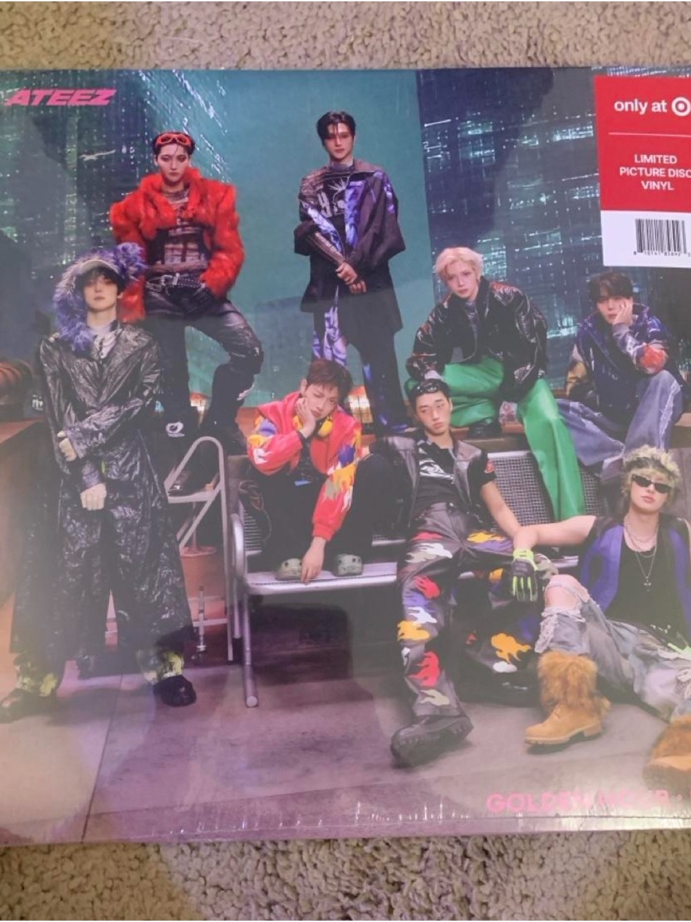 ATEEZ Golden Hour Part 5 - Picture Disc Vinyl - Target Exclusive
